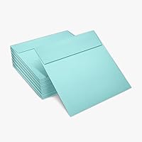 Vista 43 de LUXPaper Sobres de invitación cuadrados Despegar y prensar 8 x 8 pulgadas Natural Texto de 70 libras 50