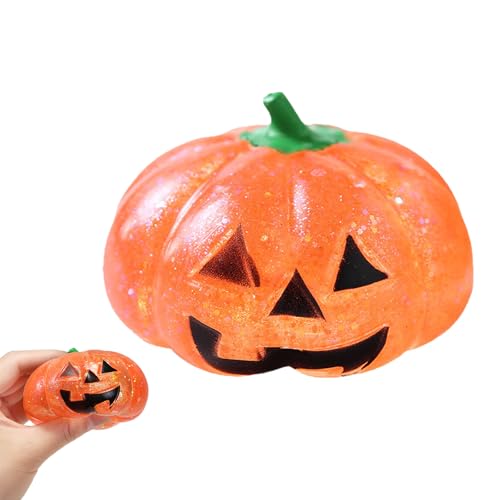 svpfuo Halloween Stressball, Kürbis Antistressball, Anti Stress Bälle für Kürbis Party, Eine Langsame Blowback Stress Relief Spielzeug, es Eignet Kinder, Freunde