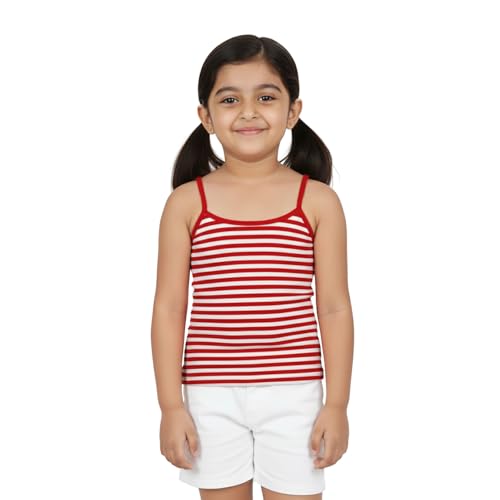 Image of YouGotPlanB Inner Camisoles for Girls | Basic Colors | Regular Fit | 100% Cotton | Soft & Stretchy | Adjustable Straps
