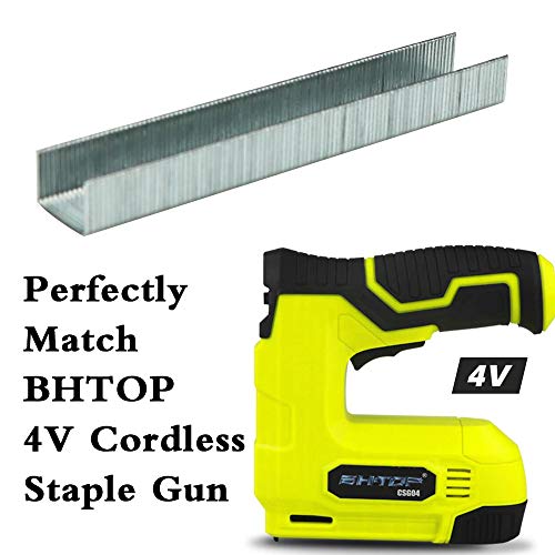 BHTOP 5/16 Inch Staples for Staple Gun 1008 8mm Industrial Staples 3000 Pack