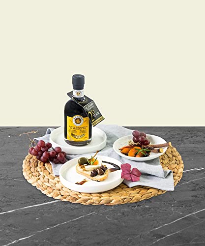 Mussini Aceto Balsamico Di Modena IGP - IL DENSO 12 Jahre - 5 Goldmedaillen - 250ml - Preisgekrönt aus der Modena Region Emilia-Romagna - Handwerklich in 12 unterschiedlichen Holzfässern-Arten gereift
