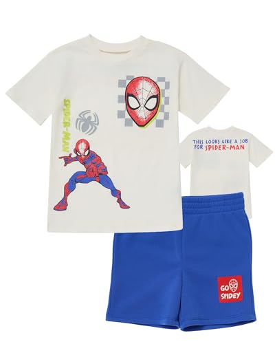 Image of Marvel Boys' T-shirt and Shorts Set