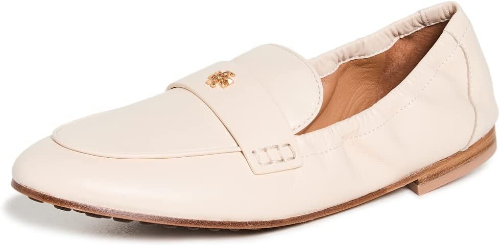Tory Burch Women's Ballet Loafers, New Cream, Off White, 7.5 Medium US