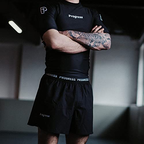 Progress Jiu Jitsu Academy BJJ Board Shorts | Comfortable & Durable Mens Brazilian Jiu Jitsu Gym Shorts4