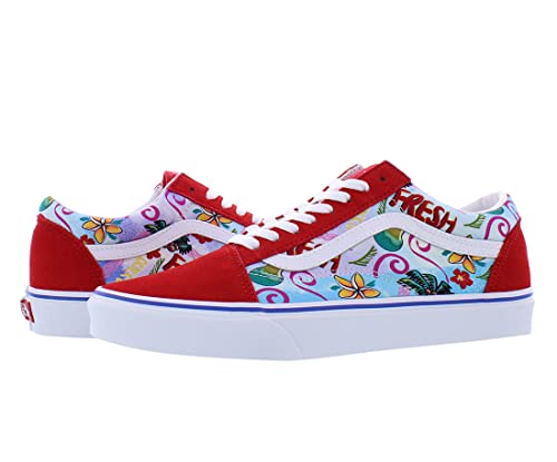 Vans Vans Old Skool Unisex Shoes Size 8.5, Color: Red/White