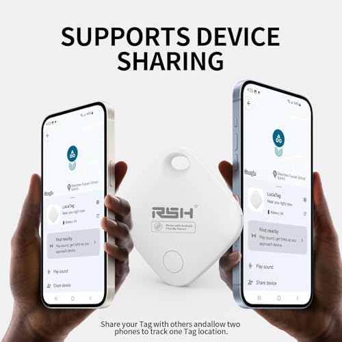 Image of Air Tracker Tag for Android 4 Pack Luggage Tracker Tags Works with Google Find Hub App, Bluetooth Tracker Key Finder and Item Locator for Luggage, Backpack, Suitcases, Replaceable Battery