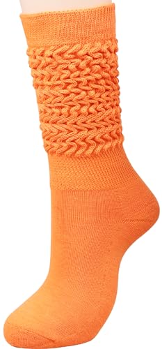Image of Galsang Women's Slouch socks Women's Knee-High Scrunch Socks for Women,Soft Long Scrunch Boot Socks,#K306