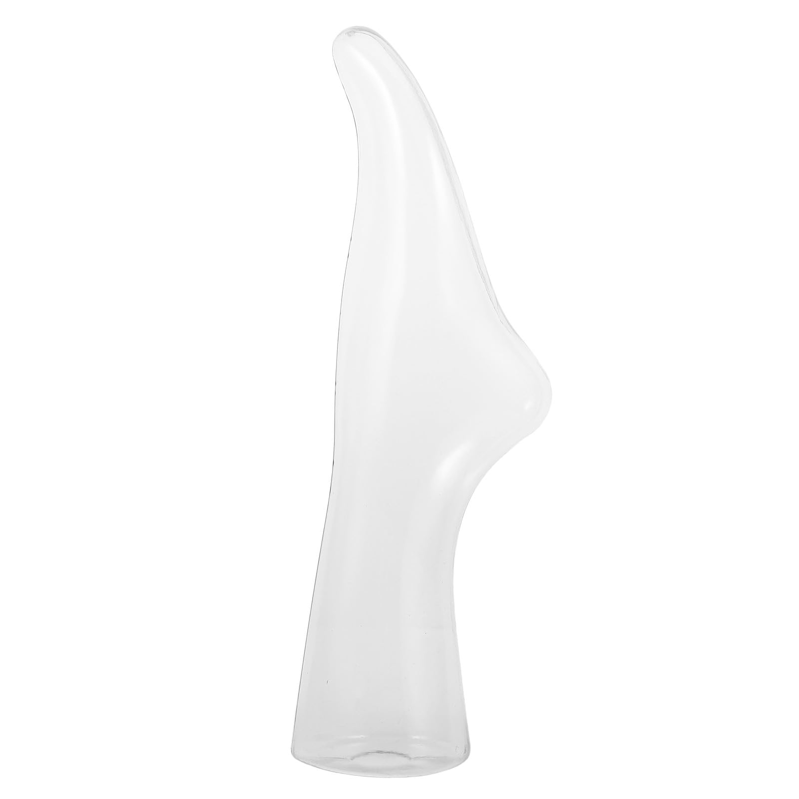 GLEAVI Upside down Foot Mannequin Sock Display Stand Toe up Sock Holder Plastic Foot Model for Anklets Shoes Retail Store Fixtures