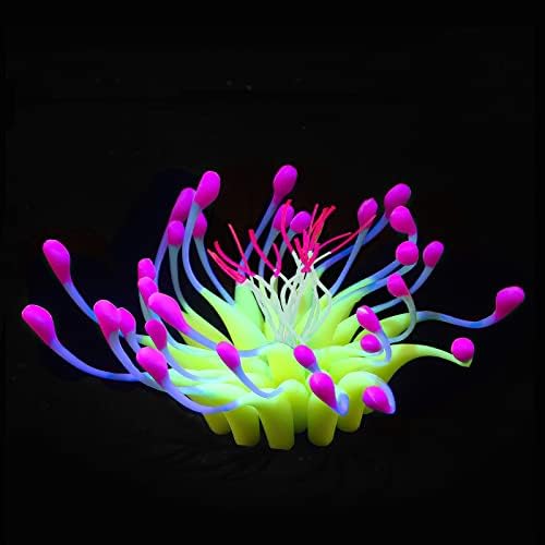 gootrades Pack of 6 Artificial Sea Anemone Coral Aquarium