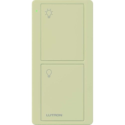 Miniatura 7 de Lutron Control remoto inteligente Pico de 2 botones para interruptor inteligente Caséta PJ2-2B-GWH-L01 blanco