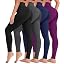 4 Pack Black/Dark Grey/Navy Blue/Plum Purple