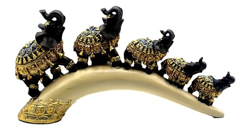 41hv0sgXwnL Dalax- Set of 3 Golden Color Thai Elephant Buddha...