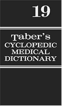 Hardcover Taber's Cyclopedic Medical Dictionary -Thumb-Indexed Version (2001-06-01) Book