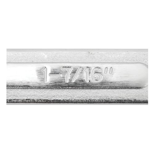 Image of Performance Tool W377B 12-Point Combo Wrench with Satin Chrome Finish 1-7 /16-Inch Jumbo Wrench