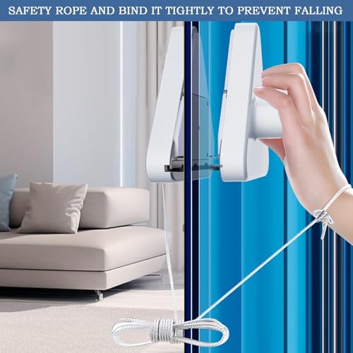Image of Magnetic Window Cleaner Tool,Windshield Cleaner Tool Magnetic,Double-Sided Cleaner Glass Tool, High Rise and Car,Magnetic Windshield Cleaner for High Rise, Car Glazed