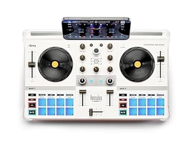 Hercules DJControl Mix Ultra: Controlador de DJ móvil para smartphones iOS/Android