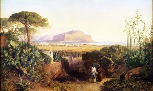 Peinture Murale Palerme Sicile Edward Leaars pour habiller un grand mur