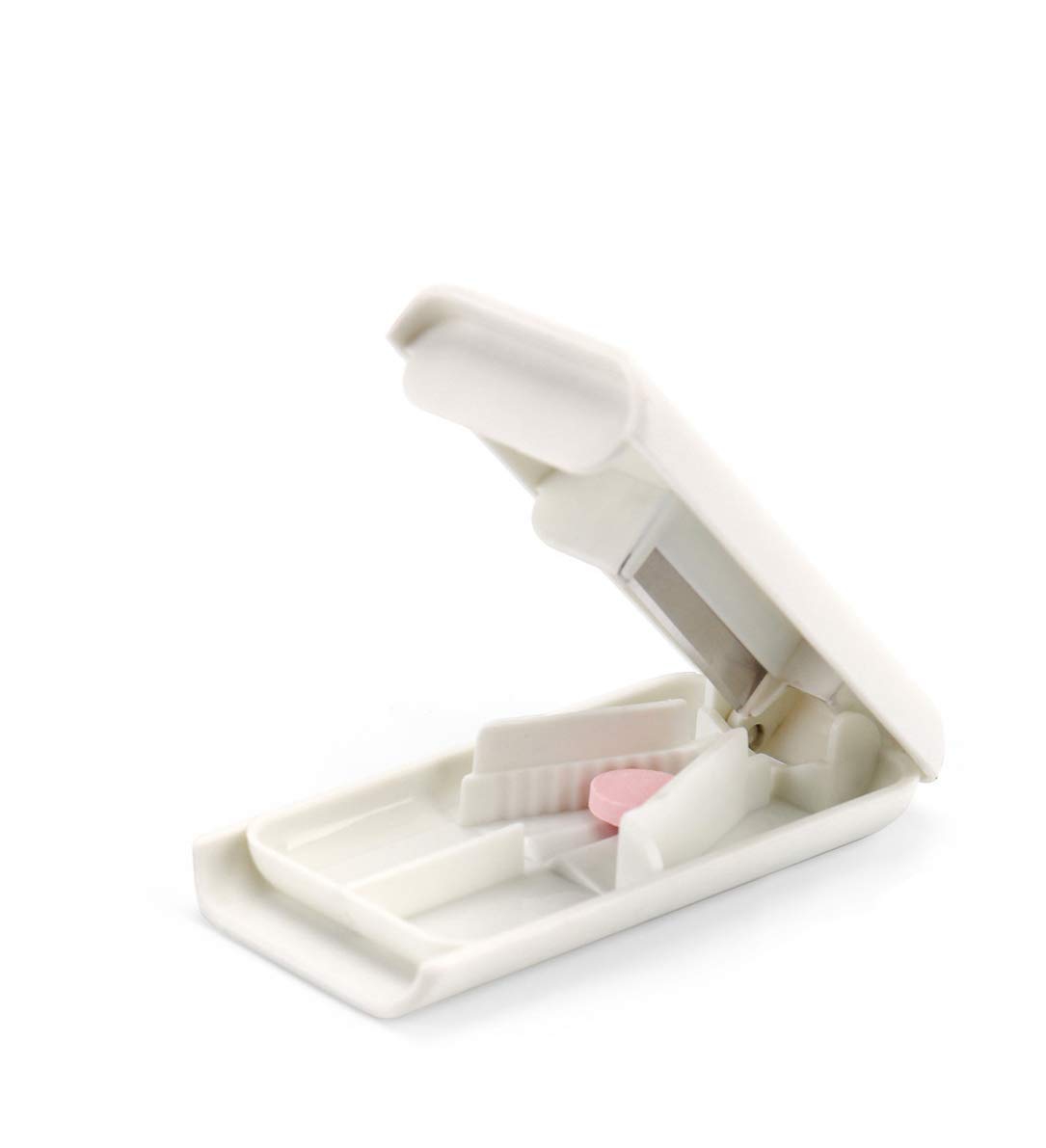 Rilekh Tablet/Pill Cutter and Splitter (Color May vary) Pill Cutter for Small and Large Pills – Precise Tablet Splitter with Stainless Steel Blade-image-21