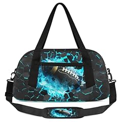 Blue 3D Football Ball