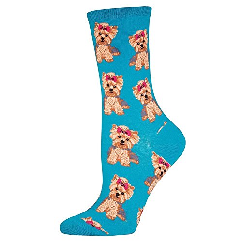 Socksmith Unisex Yorkies Lagoon One Size