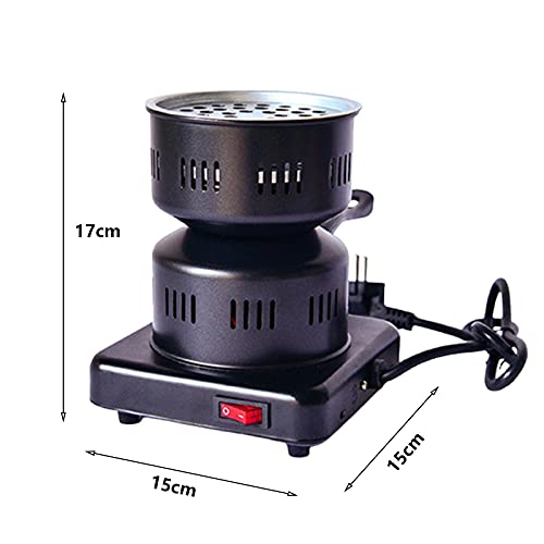 QILIN Elektrischer Shisha KohleanzüNder Heizplatte, Holzkohle-Starter-Set Für Wasserpfeife, Shisha, Nargila, BBQ… – Bild 3