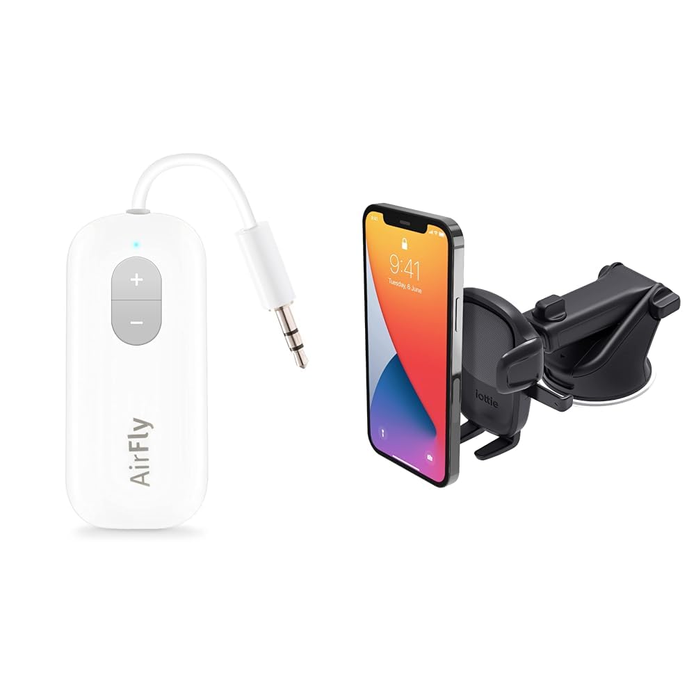 Twelve South AirFly Bluetooth Transmitter 3.5mm Jack naar Headsets Wit