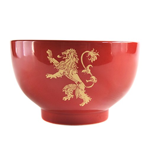 Game of Thrones Bowl Boxed (Lannister),14 (w) x 9 (h) x 14 (d) cm