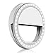 Produktbild Selfie-Ring-Licht mit 36 LED-Birnen, Blitz-Lampen-Klipp-Ring-Licht-Fülle-Beleuchtung tragbar für Telefon/Tablette/iPad/Laptop-Kamera - Weiß