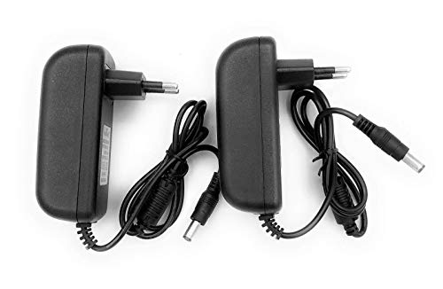 TEMPO DI SALDI Coppia Di Trasformatori Da 2 Ampere 12 Volt Per Telecamera E Striscia A Led