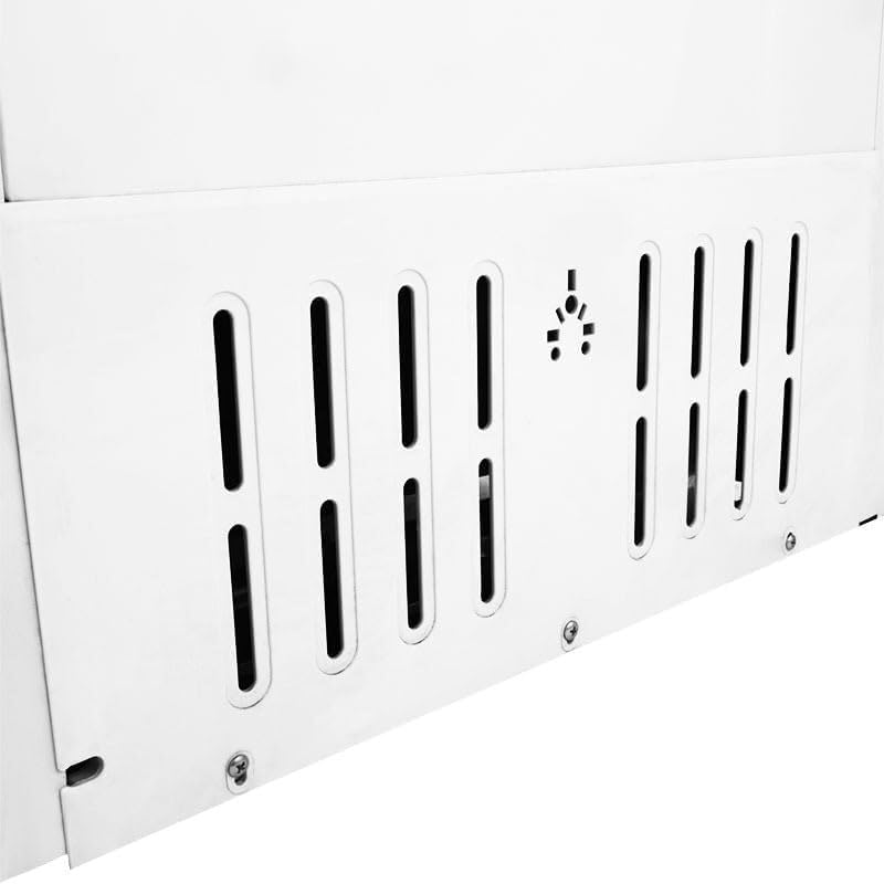 Fcicarn Compact Chest Freezer, 3.5 Cu.Ft. Deep Freezer With Dividers And Basket, Manual Temperature Control, For Home Use, White on Fridge.com - View 4