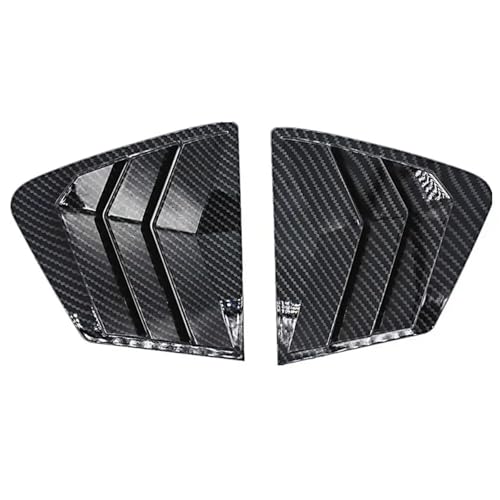 Persienne arrière fenêtre Civic 2011-2015 - Finition carbone premium anti-UV
