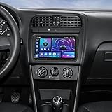 9-Inch Car Stereo Radio for Volkswagen Golf MK5 MK6 Jetta SEAT Skoda with Apple Carplay & Android Auto Touch Screen Head Unit GPS Bluetooth WiFi DSP FM RDS + Backup Camera, 4+64GB