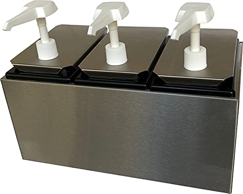 Pompe à condiments Carlisle pour simplifier vos buffets de fête - 2