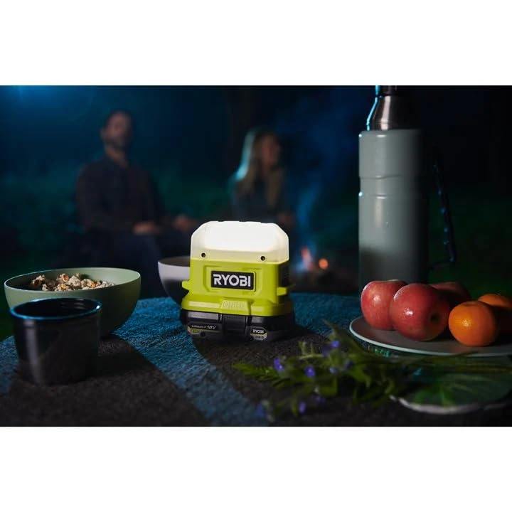 RYOBI RLC18-0 18V ONE+ Cordless Compact Area Light (Bare Tool), Hyper Green, ONE+ 18V - Image 2