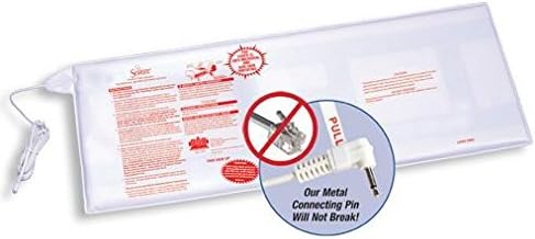 Miniatura 3 de Alarma de cama segura para adultos mayores, almohadilla de sensor de presión de cama de 12 x 30 pulgadas, monitor de alarma para pacientes de 80 db,