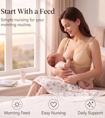 Image of DClub Nursing Maternity Bra Women's Seamless Lace Bras Wireless Breastfeeding Bra Breathable Bralette Pregnant Bras