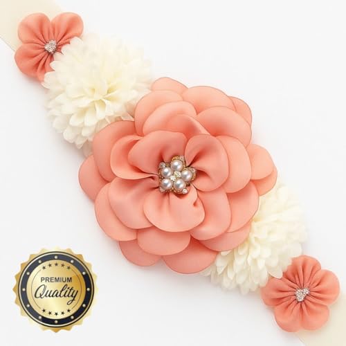 Image of Wanna Party Belly Band Sash for Mommy to Be,Baby Shower Maternity Sash Belly Belt for Mom to be Props for Baby Shower Party