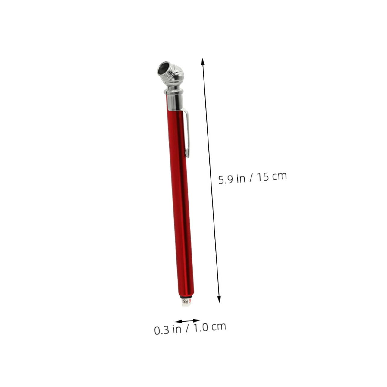 Kichvoe 2pcs Mechanical Pencil Style Tire Pressure Gauge for Cars Bicycles Trucks Portable Stainless Steel Tire Gauge with Accurate Reliable Measurement