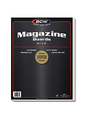 BCW Magazine Backing Boards - 2 Pack (200)