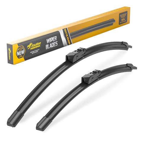 Image of Raidbee Windshield Wiper Blades Replacement for | Toyota Prius 2016-2022 Prius AWD-e 2019-2022 Prius Prime 2017-2022 Genuine OEM Quality 2 Pack