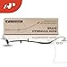 A-Premium Front Passenger Brake Hydraulic Hose Compatible with Select Ford Models - F-450 Super Duty/F-550 Super Duty 1999-2004 - Replace# F81Z2078AA