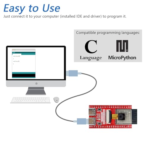 Image of Freenove ESP32 ESP32-S3 Camera Board Kit (16 MB Flash) with 1GB Card