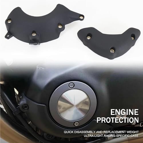 Couvercle de stator moteur de moto pour Bonneville T100 T120 et Street Scrambler - 2