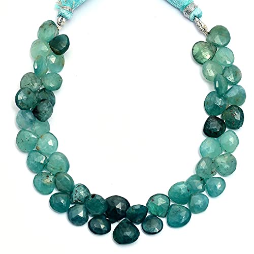 Grandidiérite Rare AAA+ Perles en vrac de briolette facettée