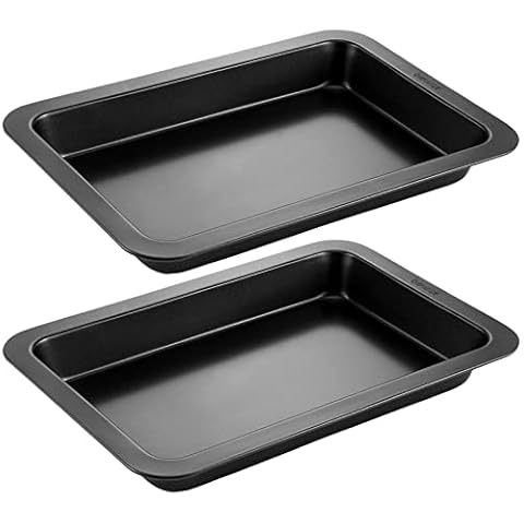 CHEFMADE Nonstick Oblong Cake Pan Set Cover
