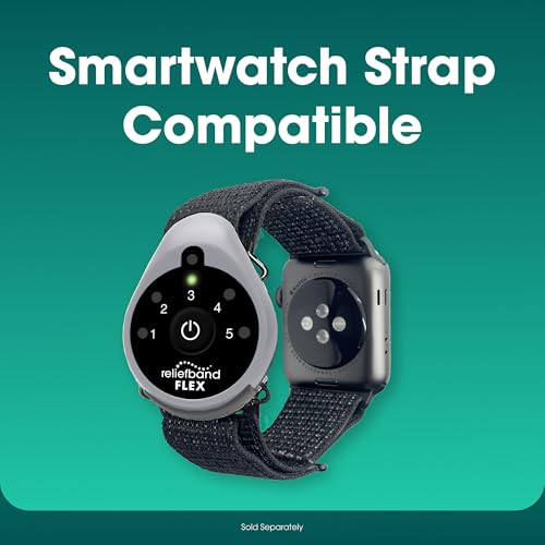 Image of Reliefband Flex Anti-Nausea Wristband for Motion Sickness, Morning Sickness, Travel & Vomiting Relief - FDA Cleared, Drug-Free, Fast-Acting Nausea Relief Band