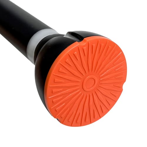 Lolypot Gardinenstange aus Edelstahl, 85–126 cm, ohne Bohren, Duschvorhangstange, verstellbare Kleiderstange, bohrfreie Aufbewahrungsstange, Teleskopstange für Badezimmer, Schlafzimmer, Fenster