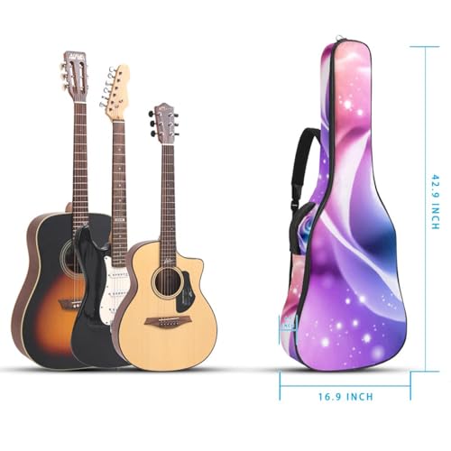 Housse de guitare en tissu Oxford épais rembourré avec boucle de suspension et sangle de cou Motif roses arc-en-ciel sur fond noir 101,6 cm, Multicolore 5., 42.9×16.9×4.7 in, Sac de transport tendance - Les Beatles, Paul McCartney, John Lennon, RIngo Starr, George Harrison Housse de guitare en tissu Oxford épais rembourré avec boucle de suspension et sangle de cou Motif roses arc-en-ciel sur fond noir 101,6 cm, Multicolore 5., 42.9x16.9x4.7 in, Sac de transport tendance – Image 6