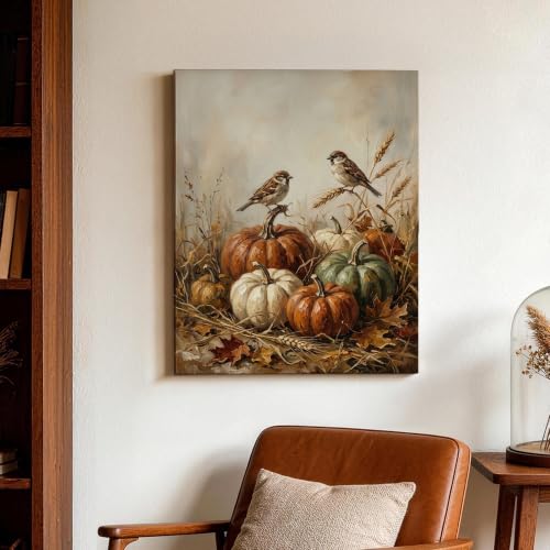 Lienzo decorativo de diseño tradicional otoñal para un hogar más acogedor y relajante 3
