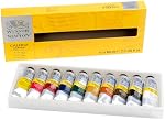 Winsor & Newton Peinture acrylique à la galérie, 10 x 60ml (2-oz) Ensemble de peinture pour tubes